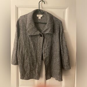 CJ Banks knit cardigan